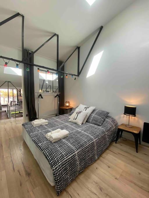 Rare ! Loft Atypique Centre-Ville Parking Jardin رانس المظهر الخارجي الصورة