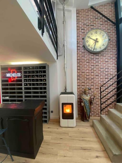Rare ! Loft Atypique Centre-Ville Parking Jardin رانس المظهر الخارجي الصورة