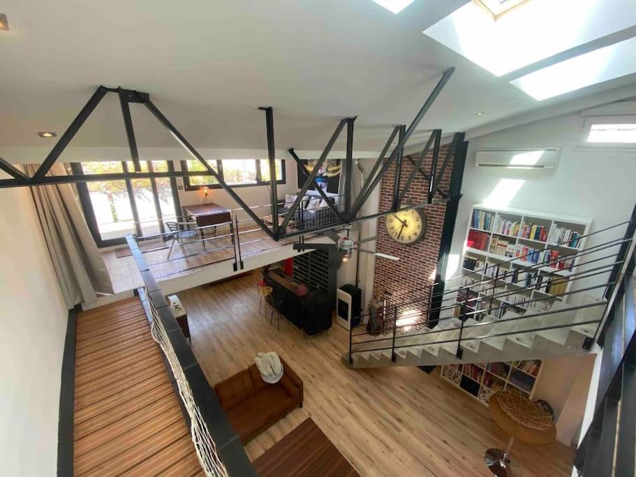 Rare ! Loft Atypique Centre-Ville Parking Jardin رانس المظهر الخارجي الصورة