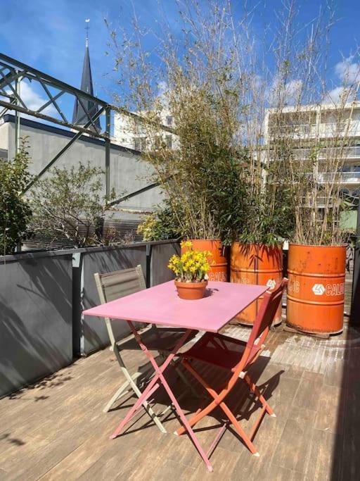 Rare ! Loft Atypique Centre-Ville Parking Jardin رانس المظهر الخارجي الصورة