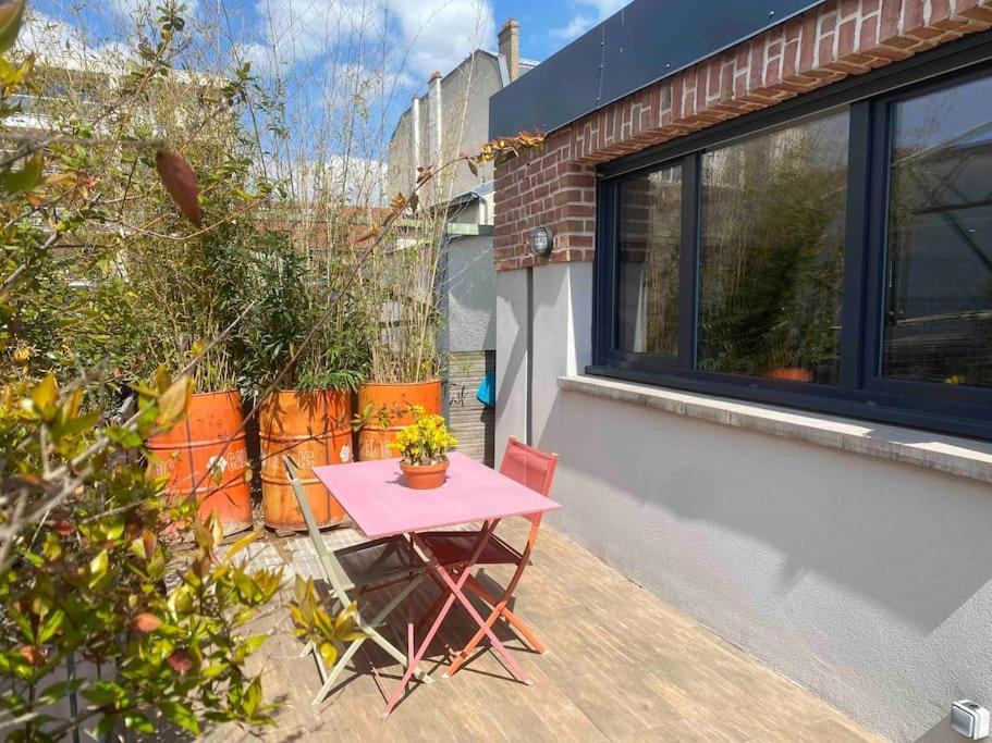 Rare ! Loft Atypique Centre-Ville Parking Jardin رانس المظهر الخارجي الصورة