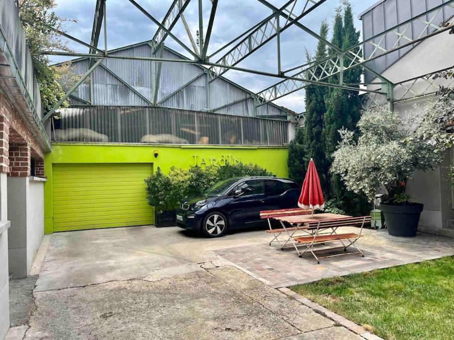 Rare ! Loft Atypique Centre-Ville Parking Jardin رانس المظهر الخارجي الصورة